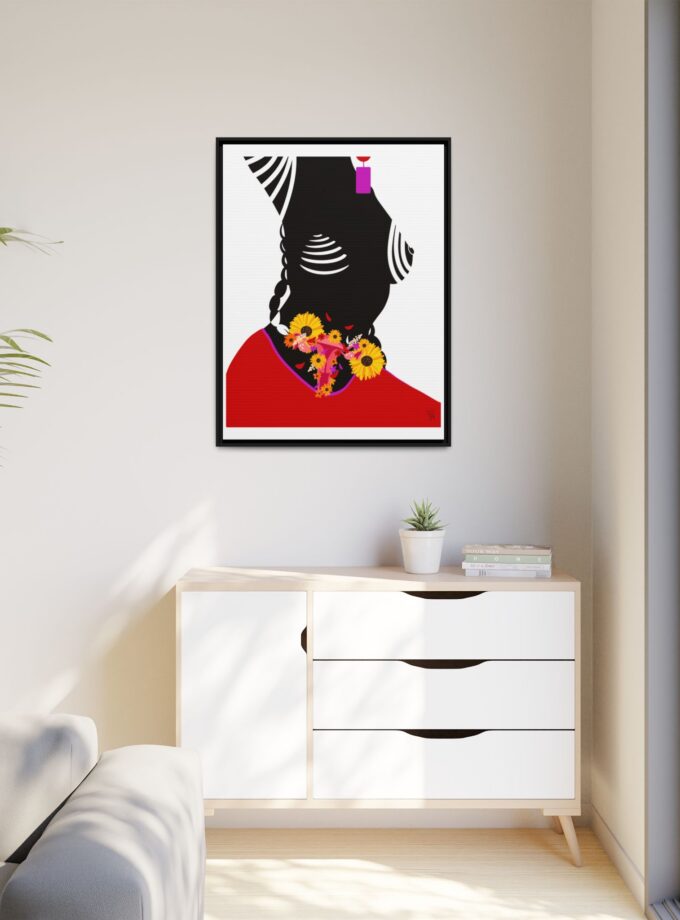 Coming Back Canvas, Framed