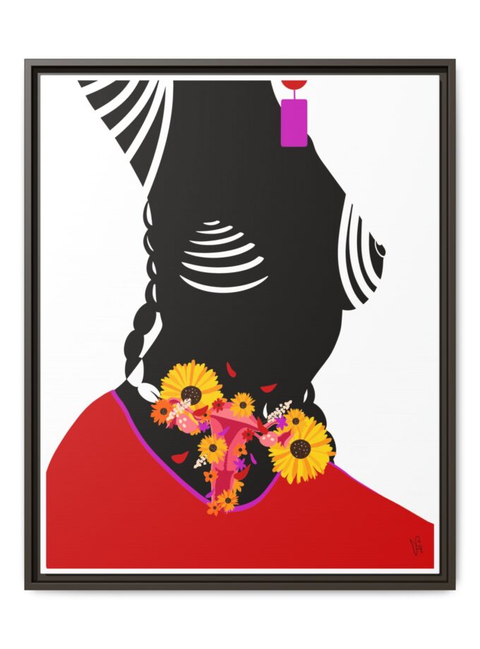 Coming Back Canvas, Framed