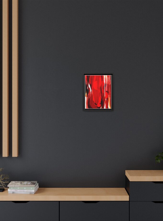 Dirty Work Canvas, Framed