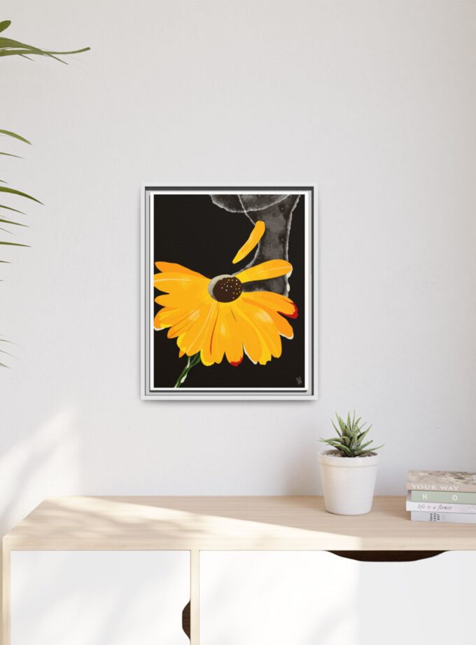 Defrozing Canvas, Framed