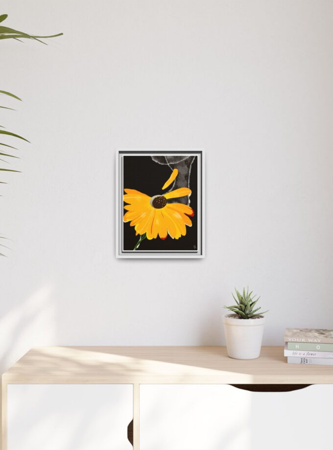 Defrozing Canvas, Framed