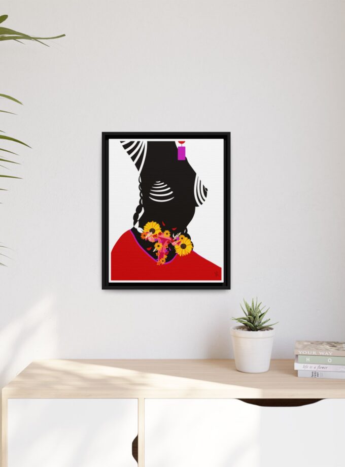 Coming Back Canvas, Framed