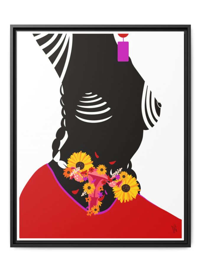 Coming Back Canvas, Framed