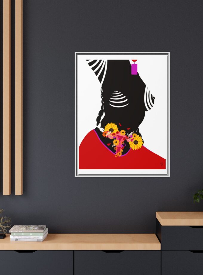 Coming Back Canvas, Framed