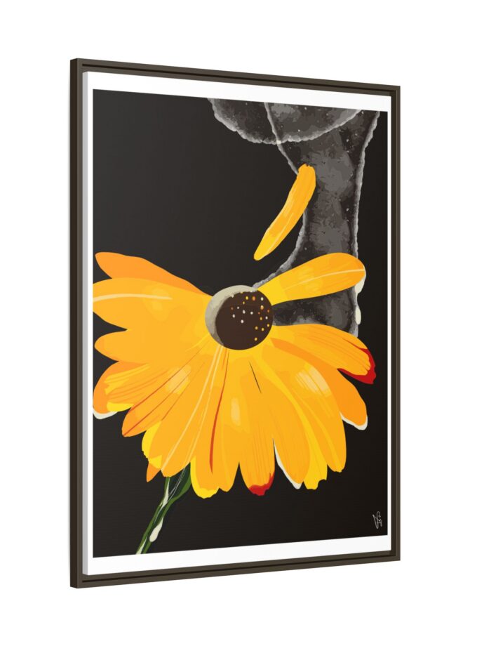 Defrozing Canvas, Framed