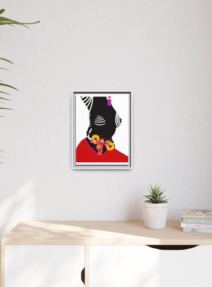 Coming Back Canvas, Framed