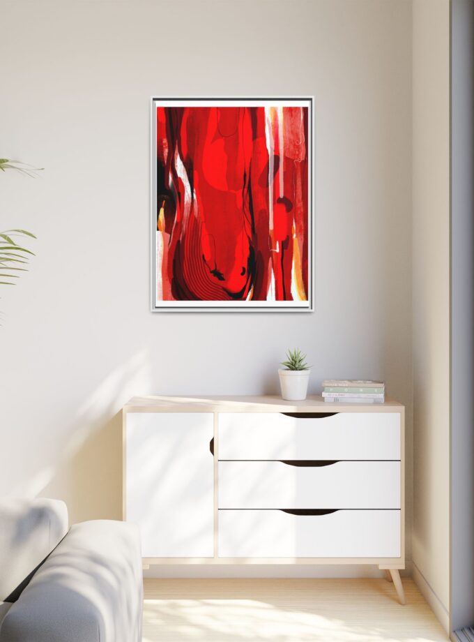 Dirty Work Canvas, Framed