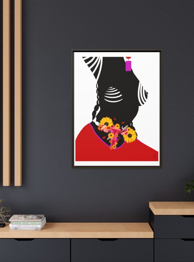 Coming Back Canvas, Framed