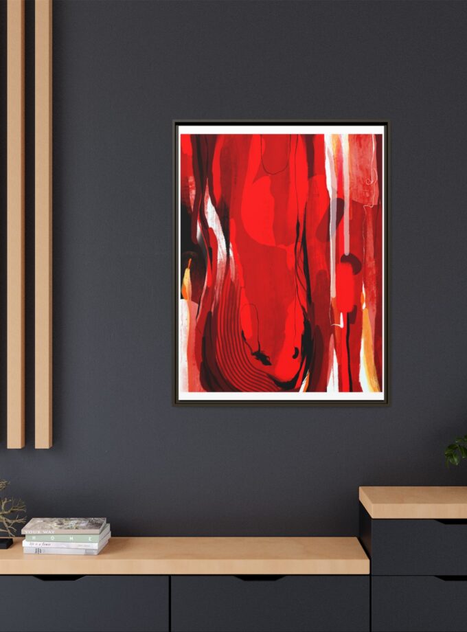 Dirty Work Canvas, Framed