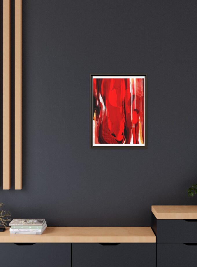 Dirty Work Canvas, Framed