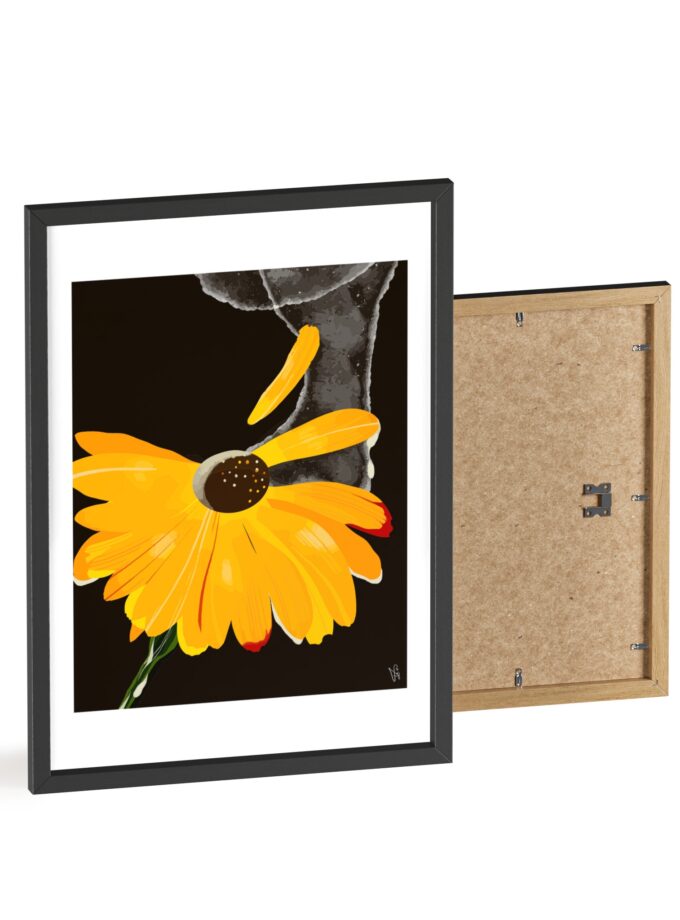 Defrozing Poster, Framed