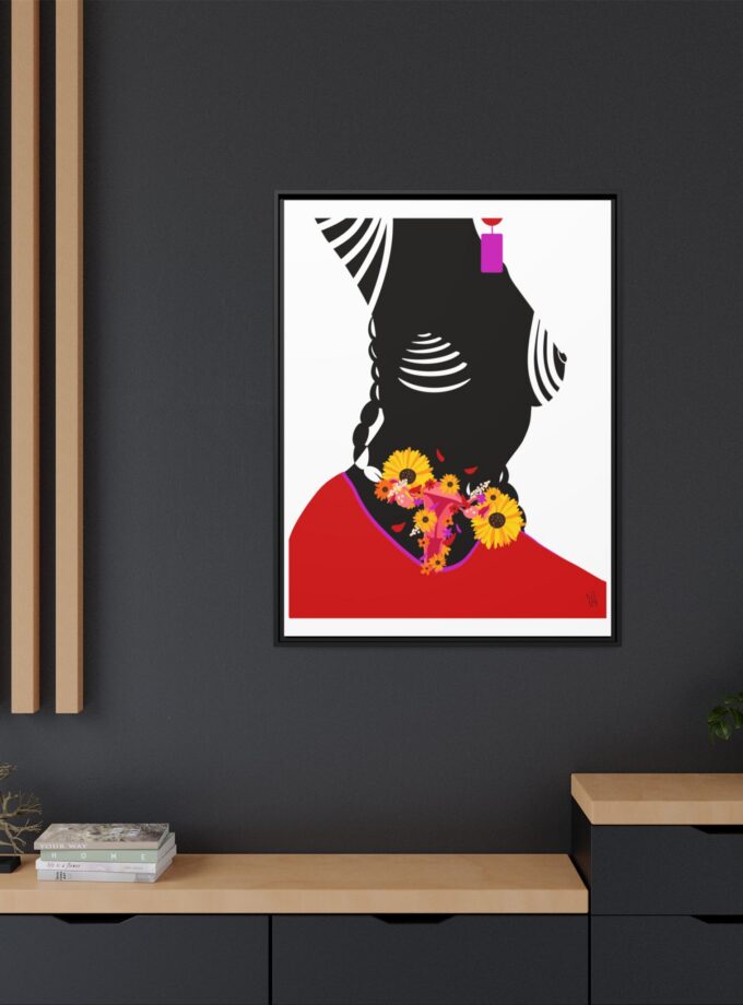 Coming Back Canvas, Framed