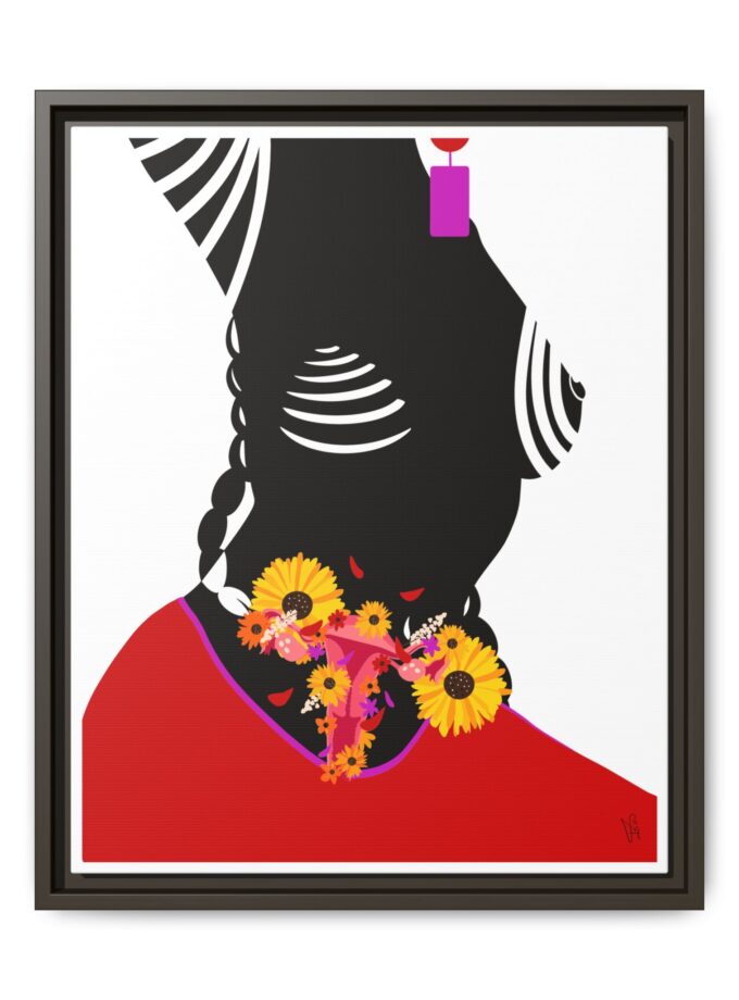 Coming Back Canvas, Framed