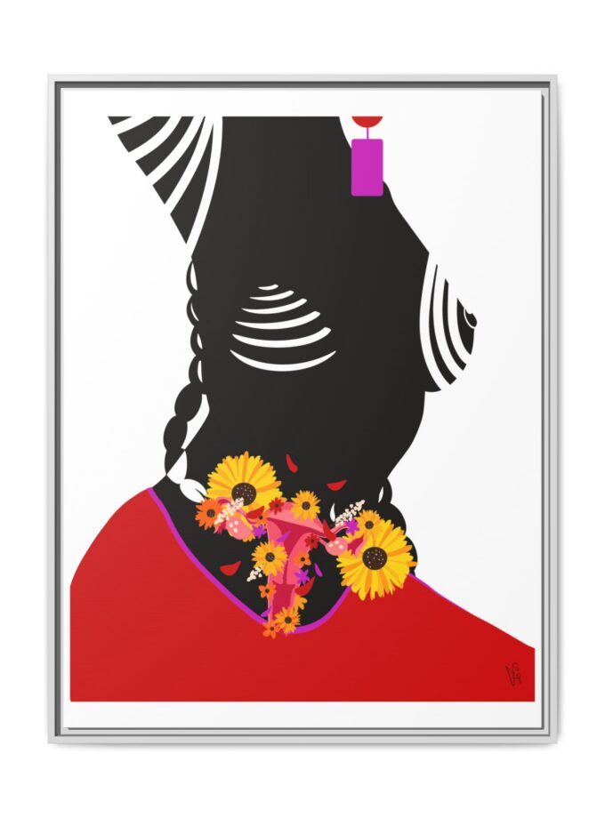 Coming Back Canvas, Framed