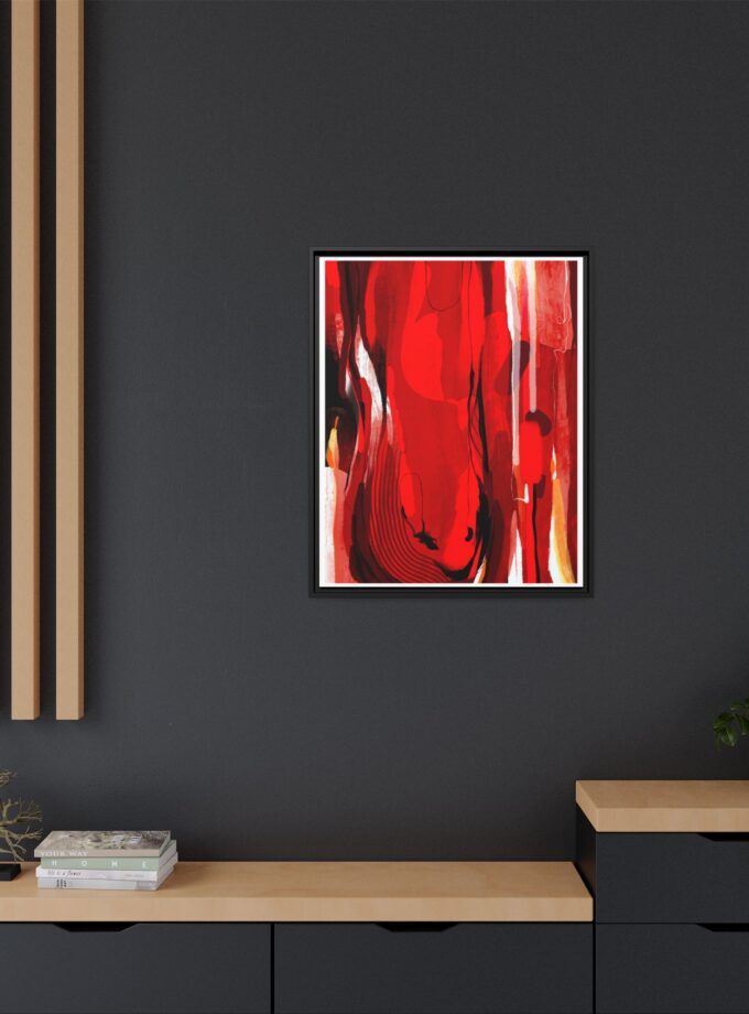 Dirty Work Canvas, Framed