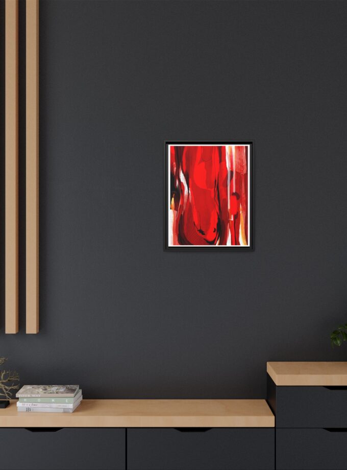 Dirty Work Canvas, Framed