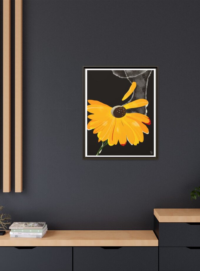 Defrozing Canvas, Framed