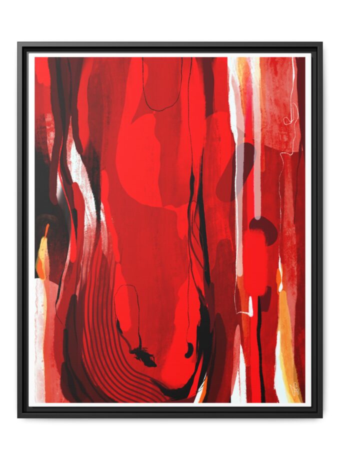 Dirty Work Canvas, Framed