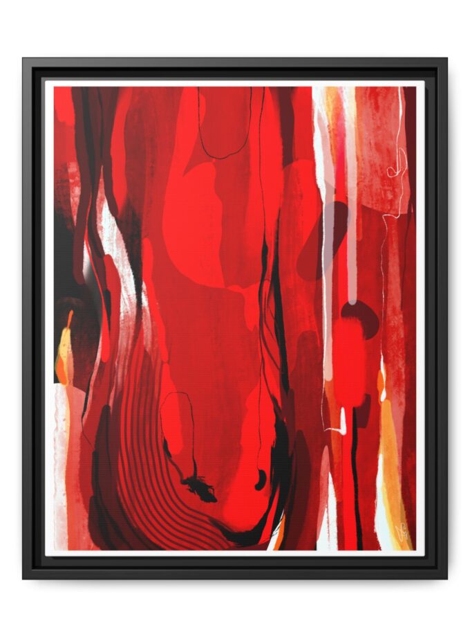 Dirty Work Canvas, Framed