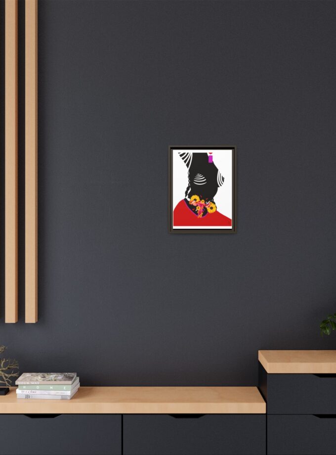 Coming Back Canvas, Framed