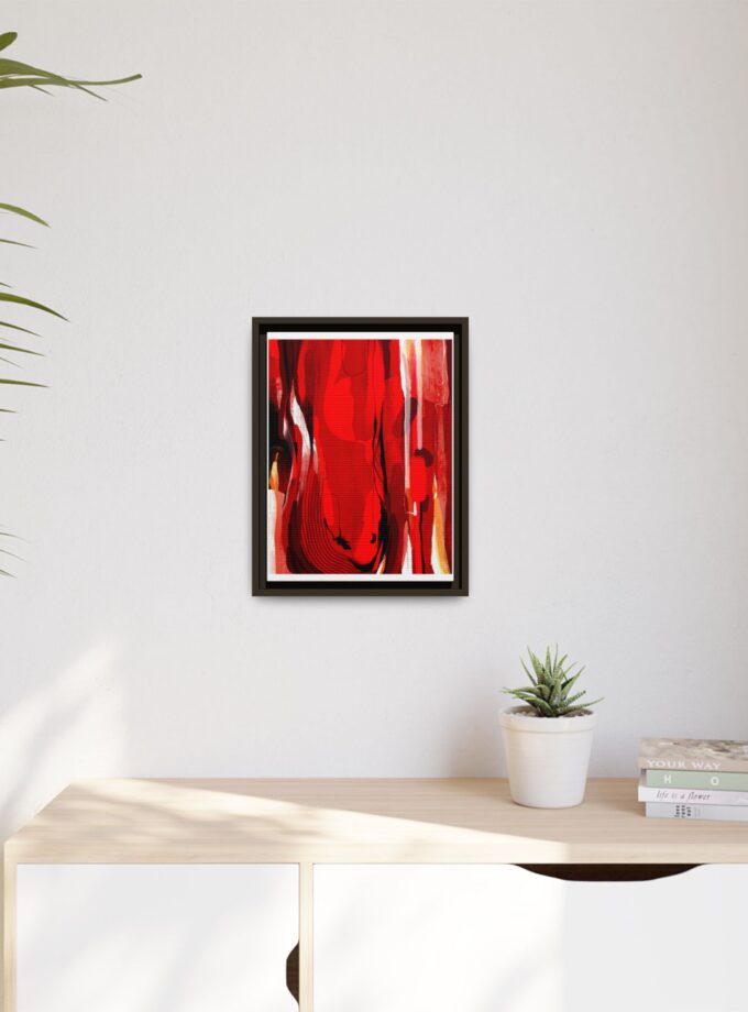 Dirty Work Canvas, Framed