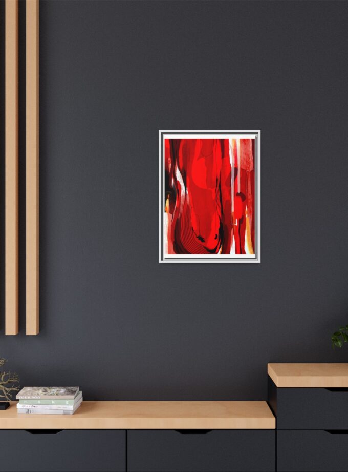 Dirty Work Canvas, Framed