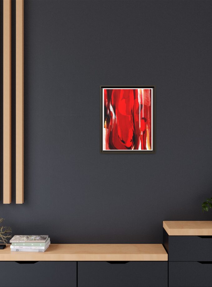 Dirty Work Canvas, Framed