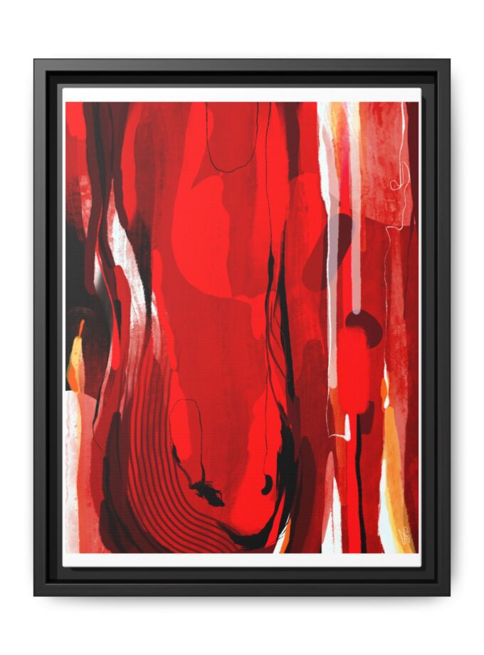 Dirty Work Canvas, Framed