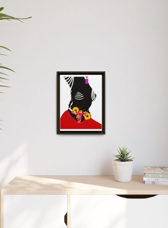 Coming Back Canvas, Framed