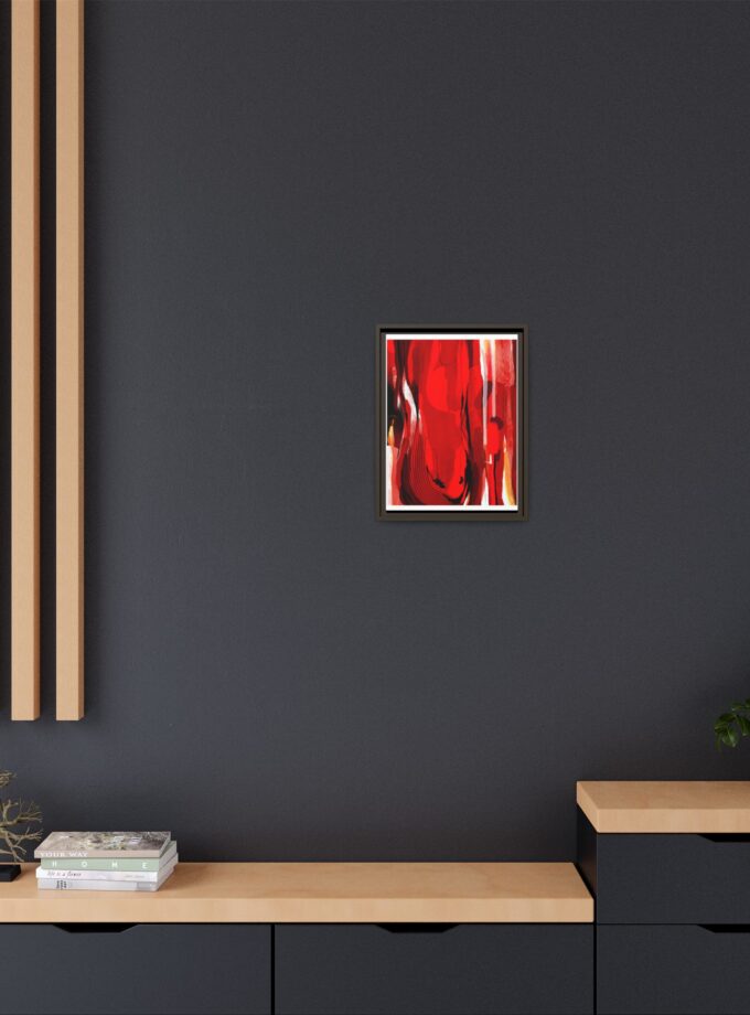 Dirty Work Canvas, Framed