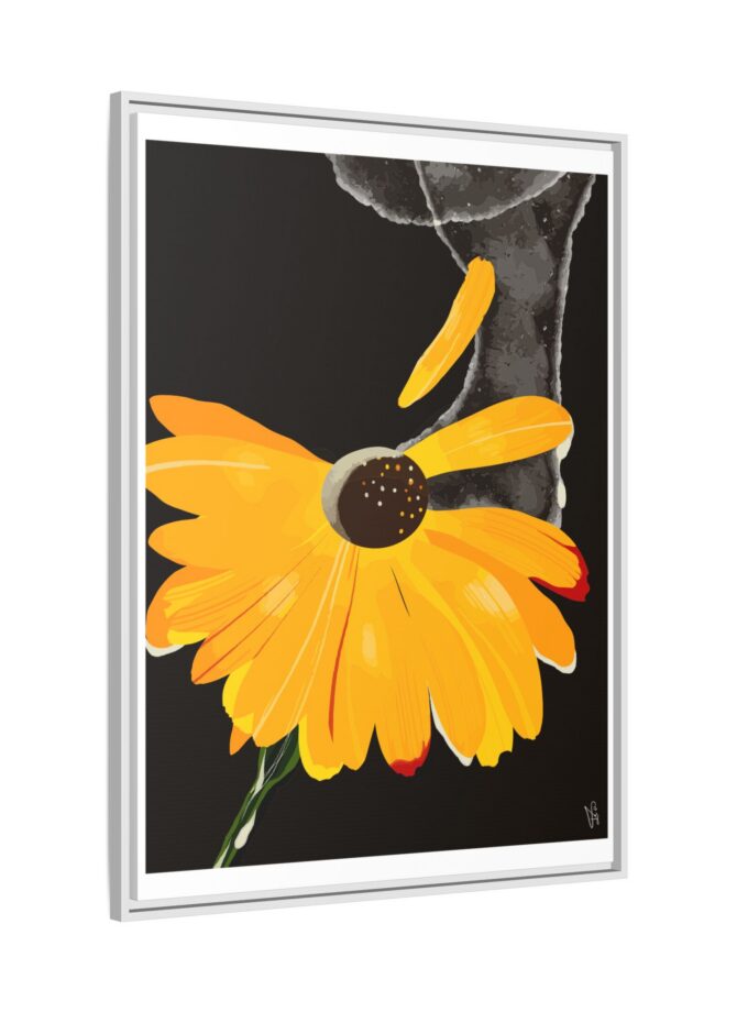 Defrozing Canvas, Framed