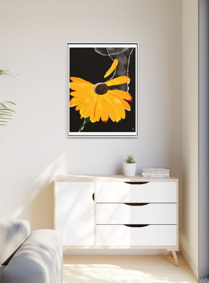 Defrozing Canvas, Framed