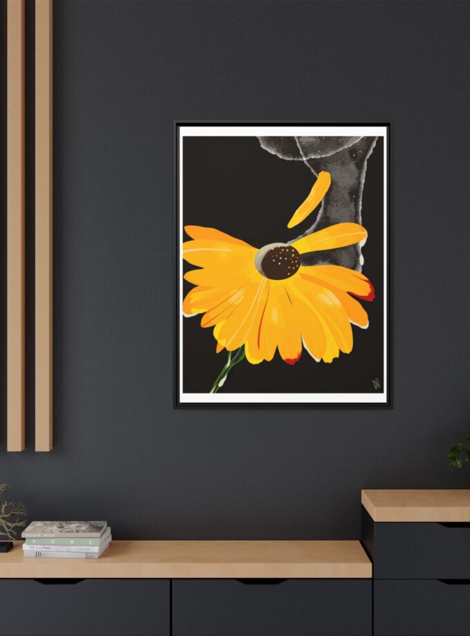 Defrozing Canvas, Framed