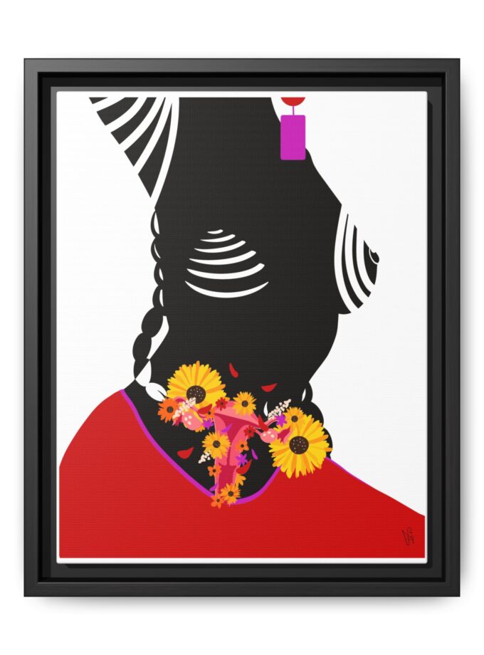 Coming Back Canvas, Framed