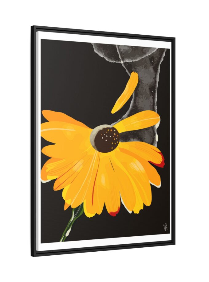 Defrozing Canvas, Framed