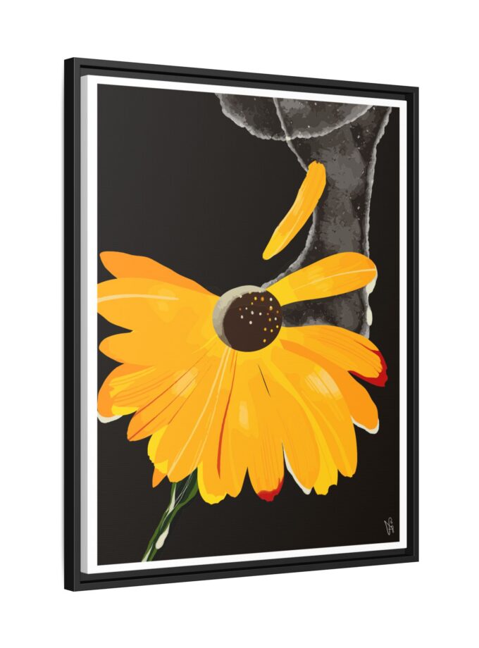 Defrozing Canvas, Framed