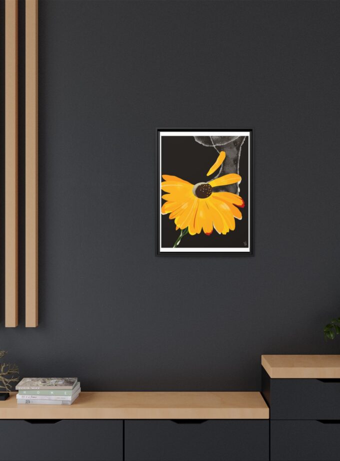 Defrozing Canvas, Framed