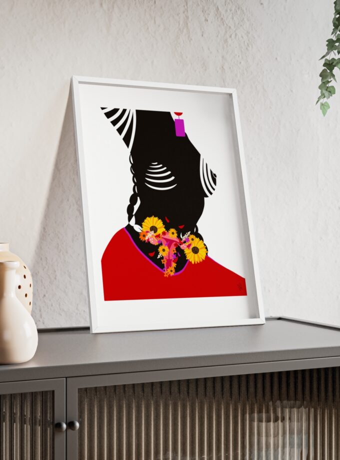 Coming Back Poster, Framed