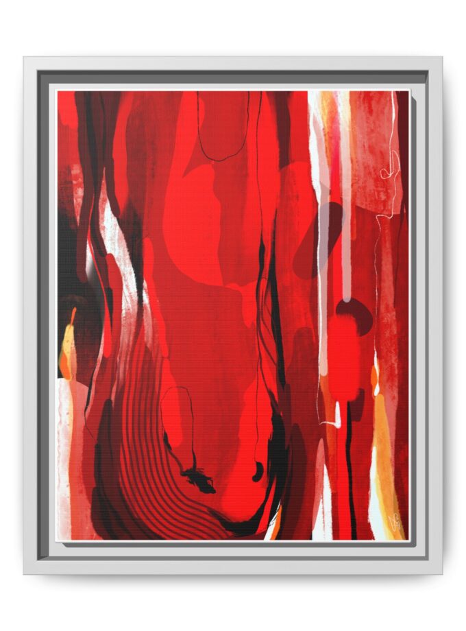 Dirty Work Canvas, Framed