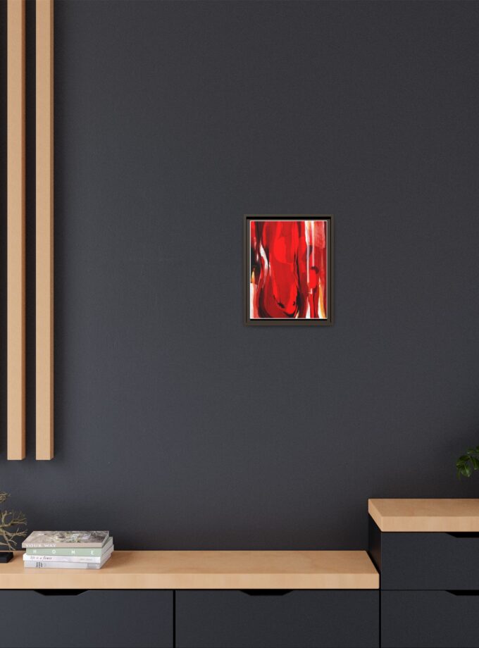 Dirty Work Canvas, Framed