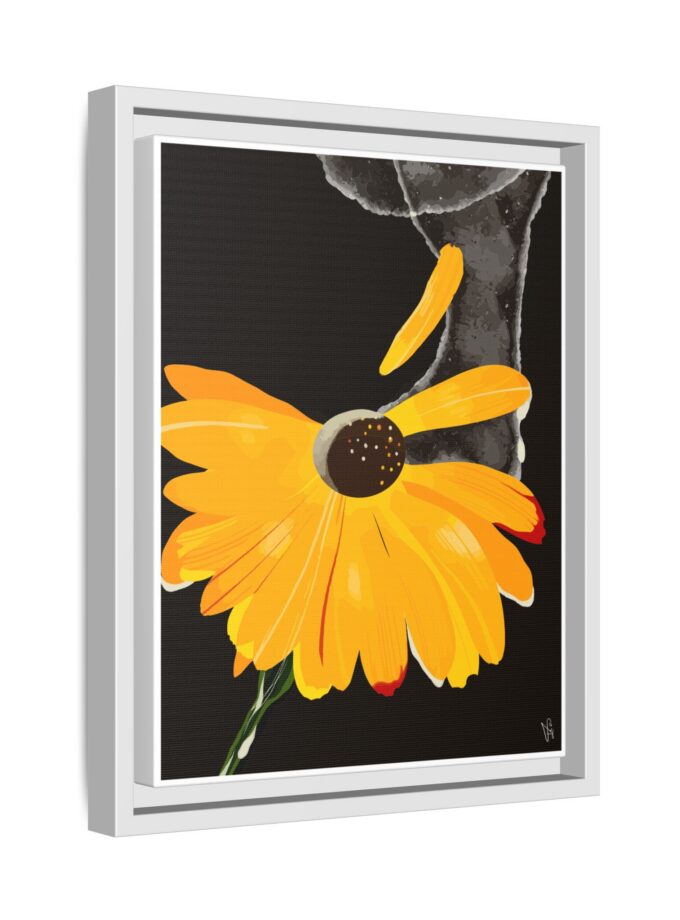 Defrozing Canvas, Framed