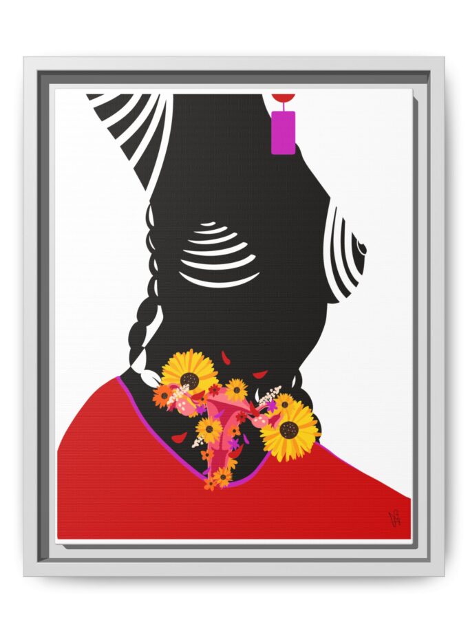 Coming Back Canvas, Framed