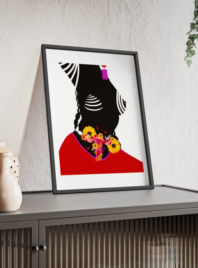 Coming Back Poster, Framed