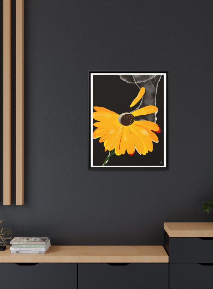 Defrozing Canvas, Framed