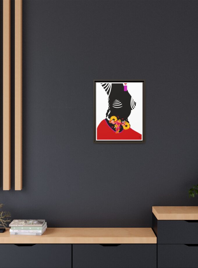 Coming Back Canvas, Framed