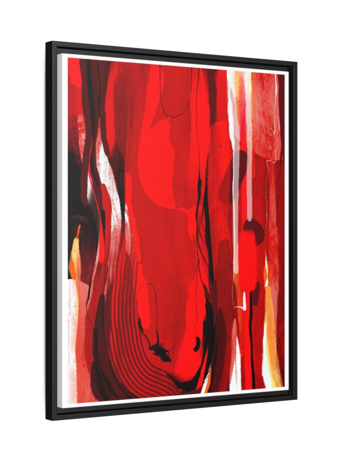 Dirty Work Canvas, Framed