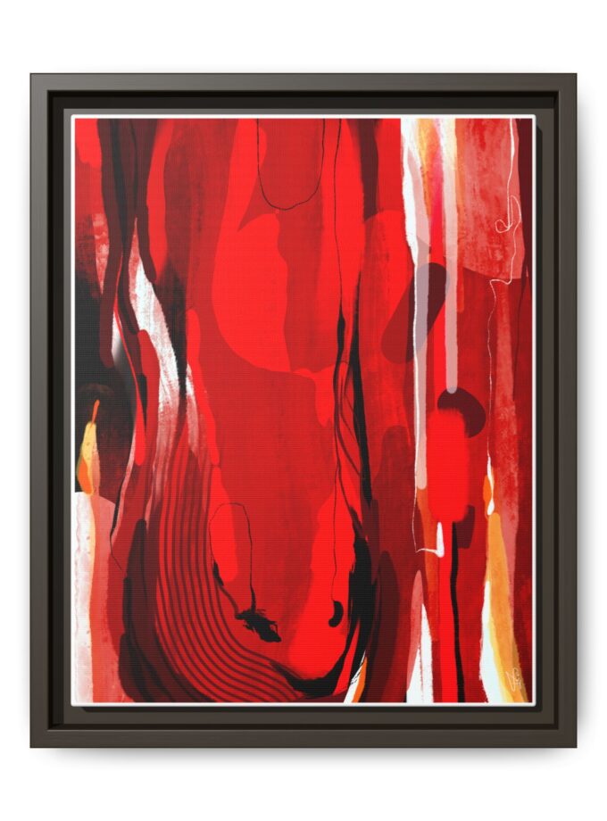 Dirty Work Canvas, Framed