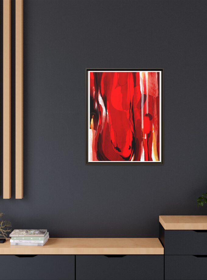 Dirty Work Canvas, Framed