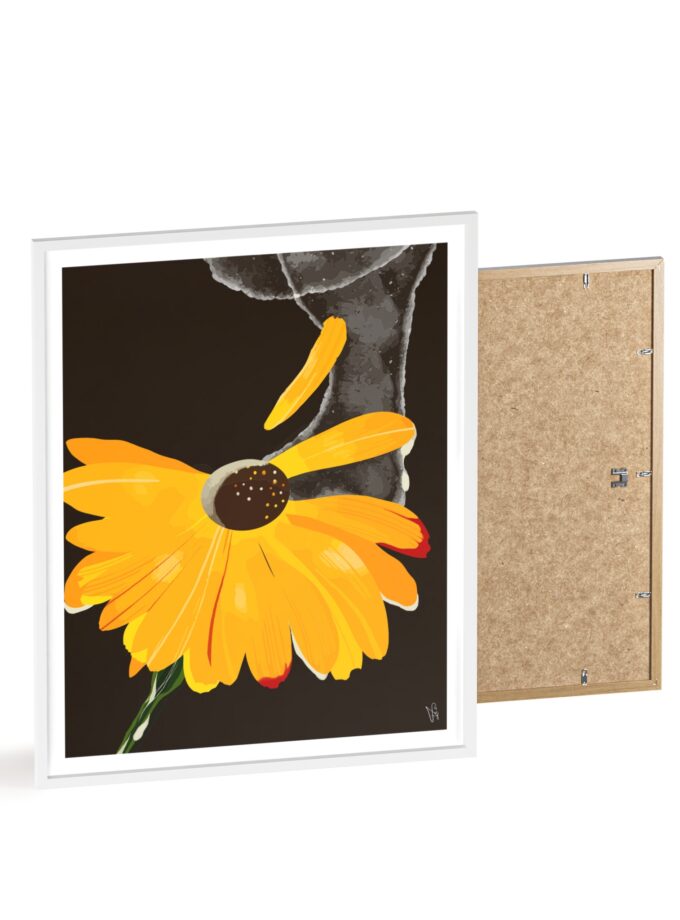 Defrozing Poster, Framed