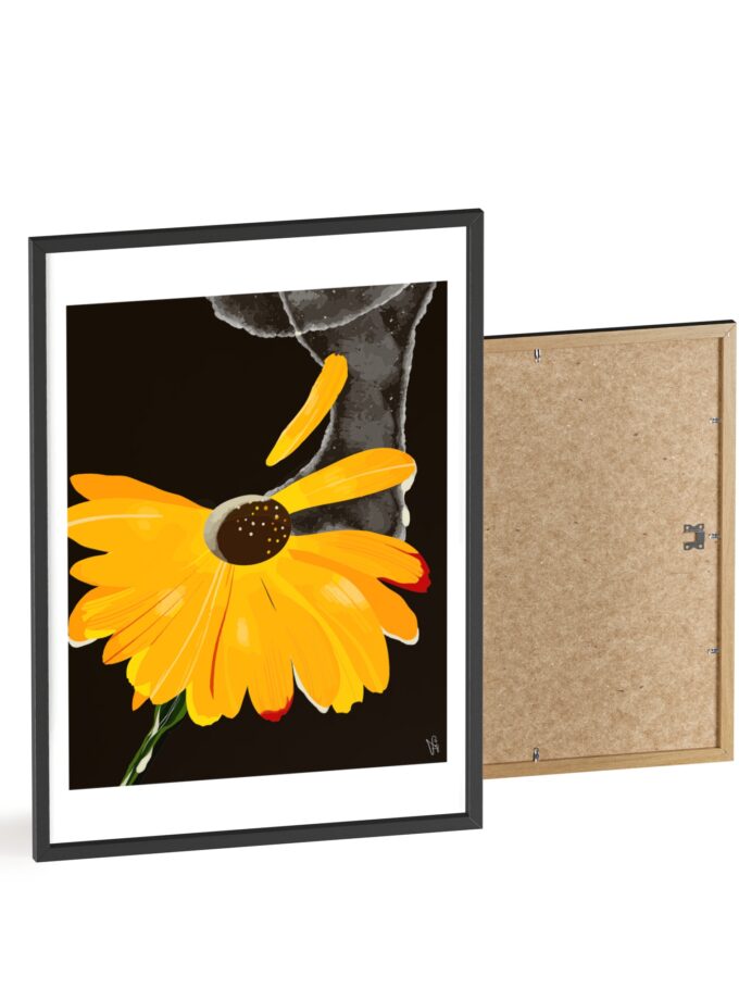 Defrozing Poster, Framed